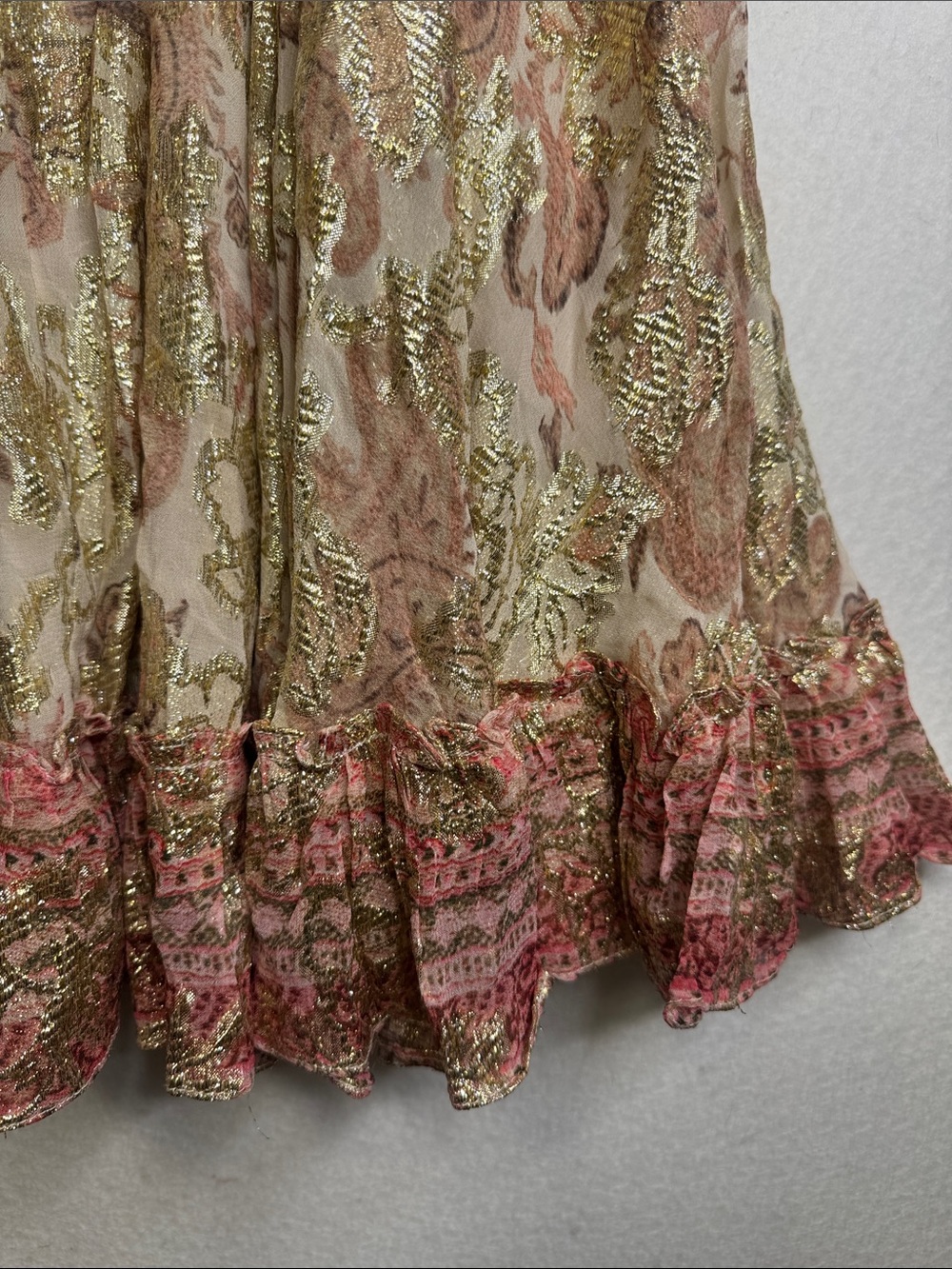 Hemant & Nandita Luana Mini Dress, XL - Picture 8 of 10